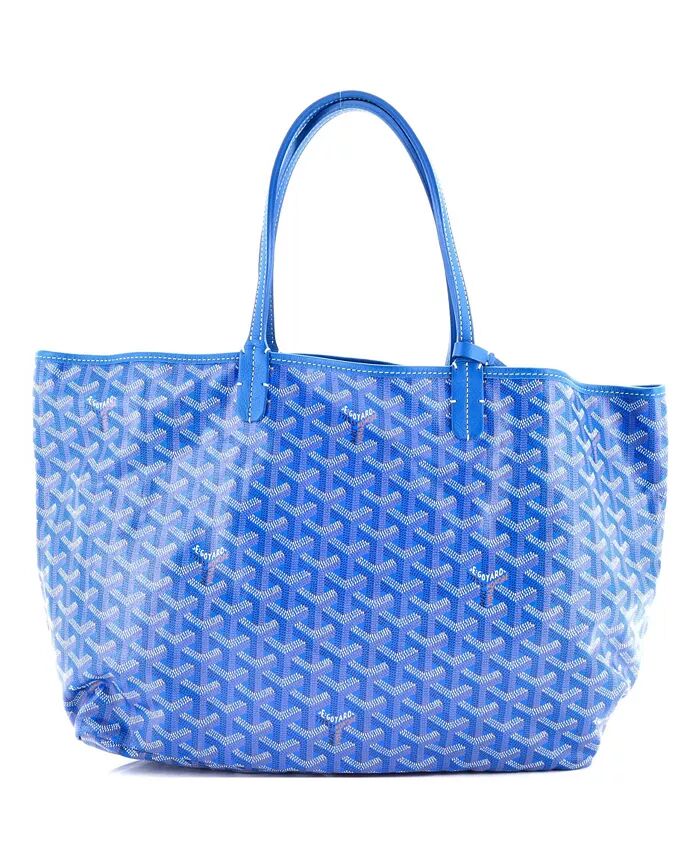 

Сумка-тоут PM Saint Louis из покрытого холста Pre-Owned Goyard, синий