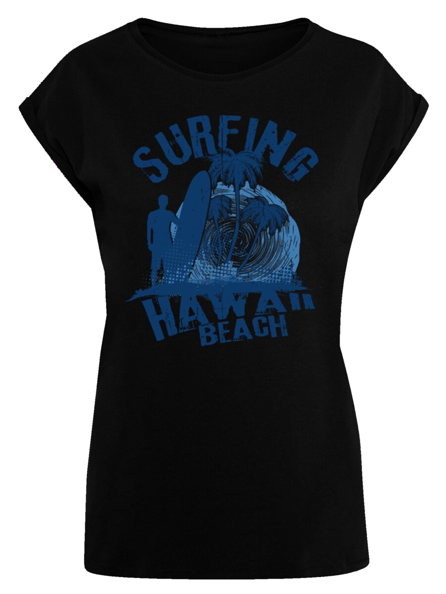 

Рубашка F4NT4STIC Hawaii Surf Beach Summer, черный