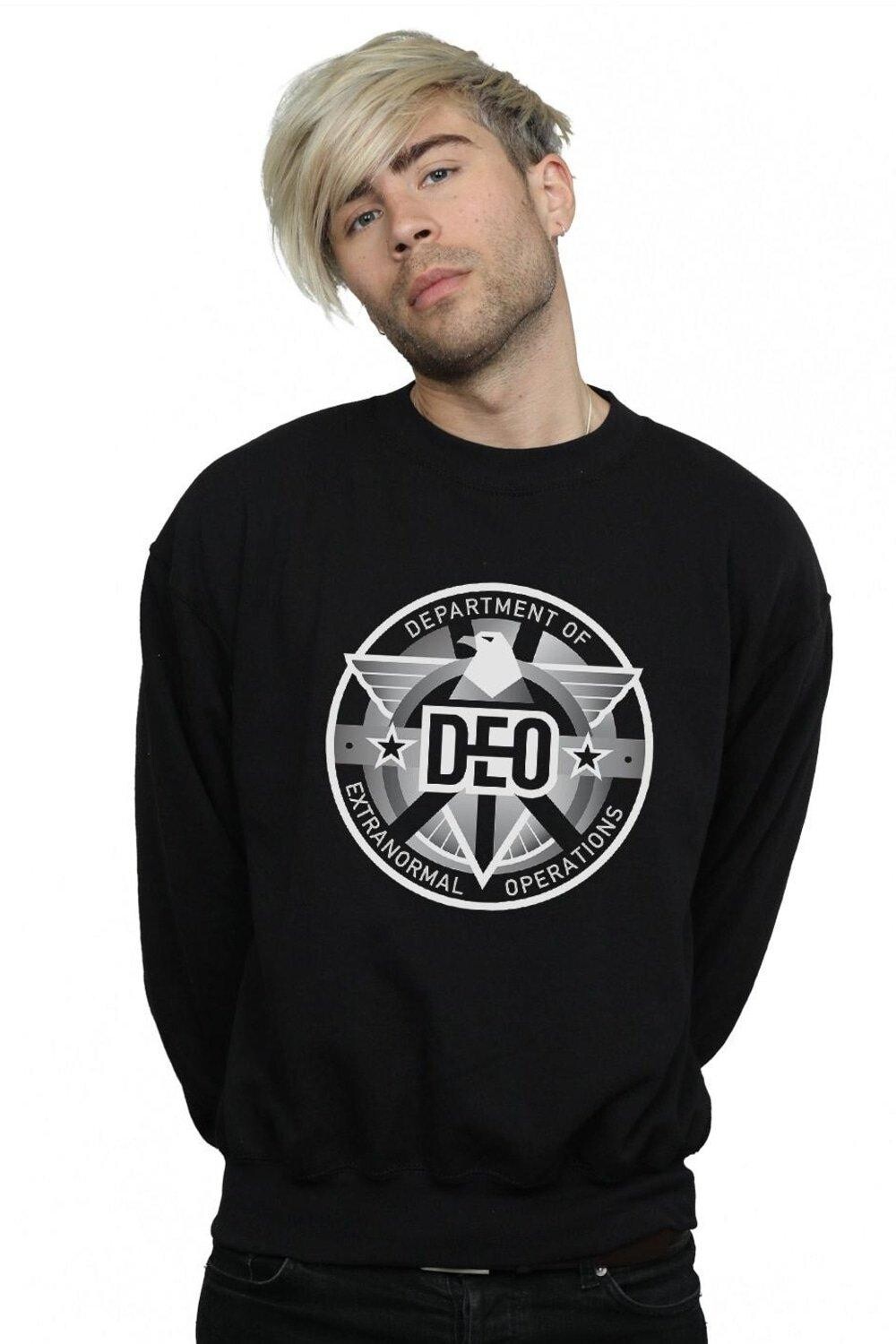

Толстовка Deo Crest из сериала «Супергёрл» DC Comics, черный