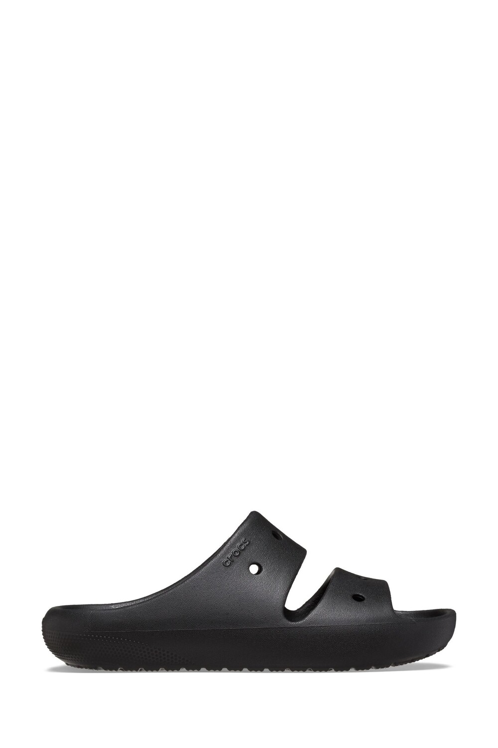 

Классические детские сандалии с двумя ремешками Crocs, черный
