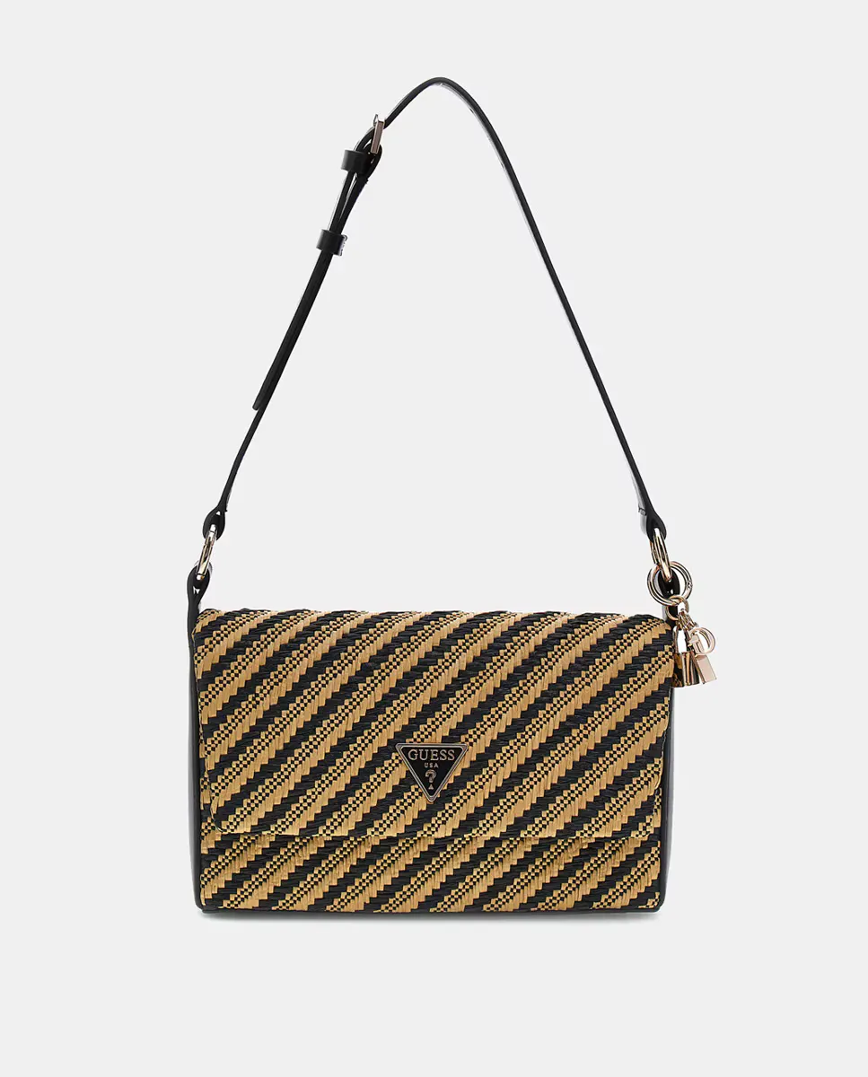 

Сумка через плечо с магнитной застежкой Guess, золотой