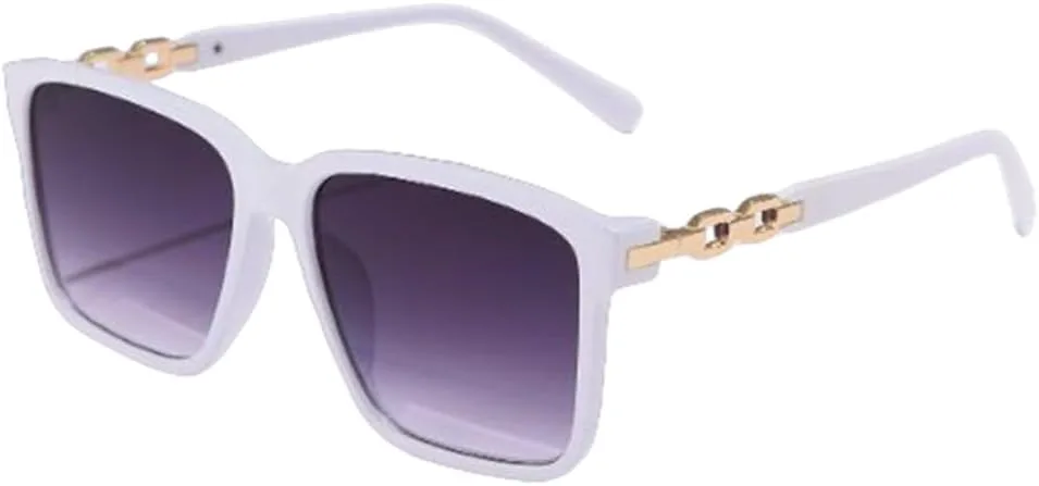 

Модные женские солнцезащитные очки, аксессуары для солнцезащитных очков, градиентные линзы, защита от УФ-излучения UV400, роскошные очки для женщин generic, White