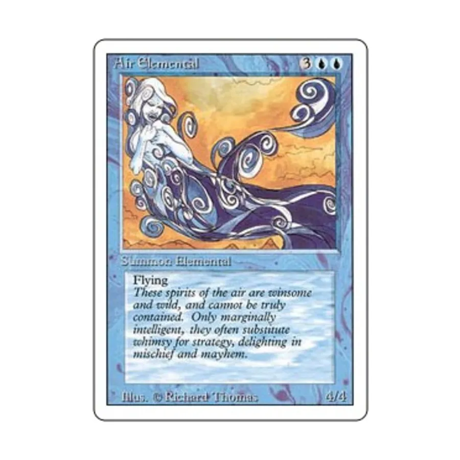 

CCG Элементаль воздуха (U), MTG - 3rd Edition (Revised)