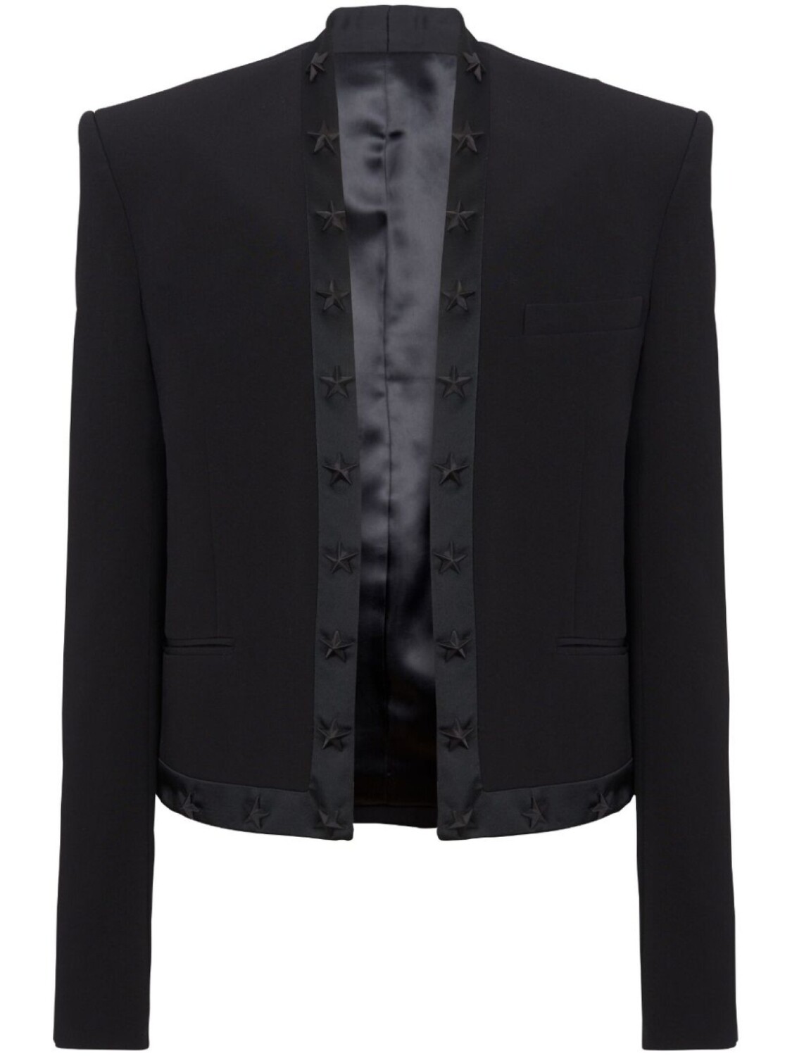 

Balmain куртка Spencer с вышивкой, черный