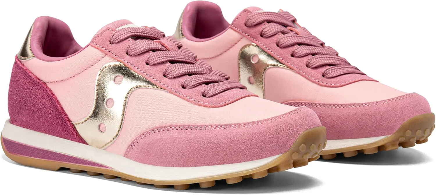 Кроссовки Saucony для мальчиков и девочек Trainer 80, розовый — фото 2