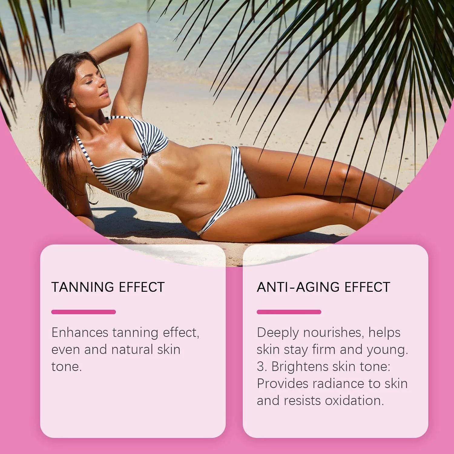 Масло для загара Boosting Ag Body Oil 20 SPF с увлажняющим эффектом, 100 мл Generic — фото 4