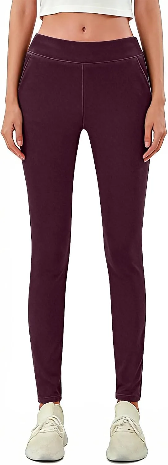 

Скинни джинсы для женщин High Waist с карманами KICILVS