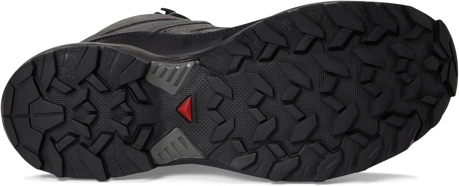 Мужские походные кроссовки Salomon X Ultra 360 Leather Mid Gore-Tex Waterproof, серый — фото 3
