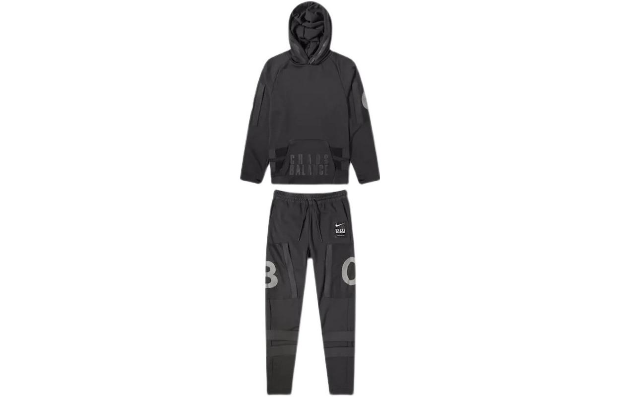 Комплект толстовок для мужчин с капюшонома Nike, set (черный+черный) — фото 3