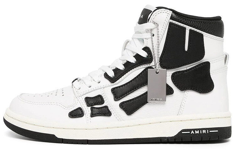 

Кроссовки женские Amiri Skel-Top Hi, белый / черный