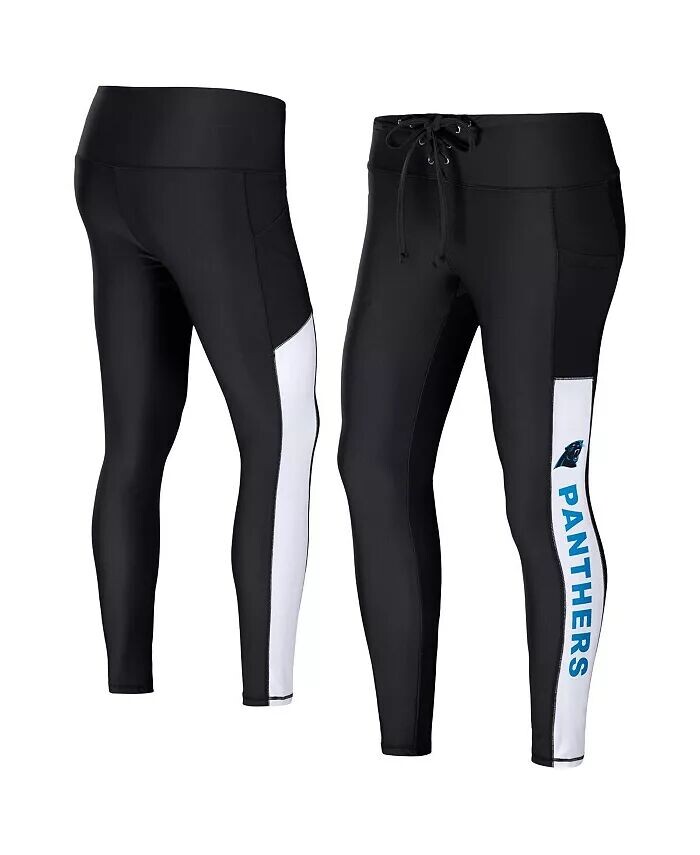 

Женские леггинсы Black Carolina Panthers Wear By Erin Andrews
