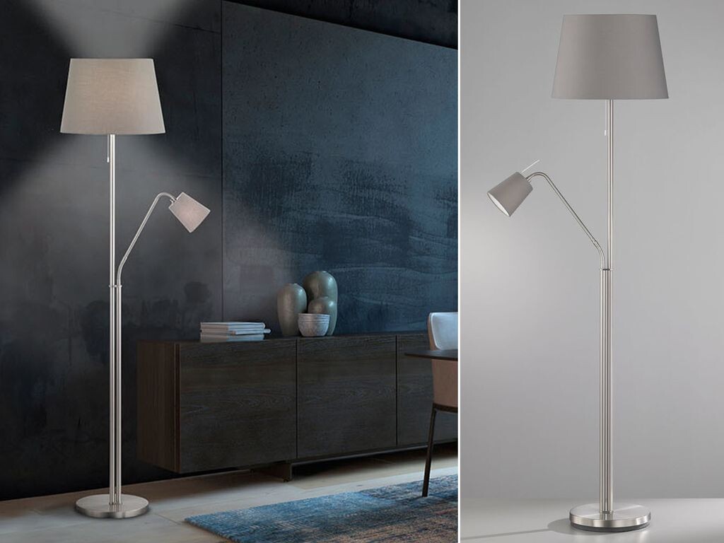 

Торшер Fischer & Honsel Layer Grey Fischer & Honsel Leuchten, серебро