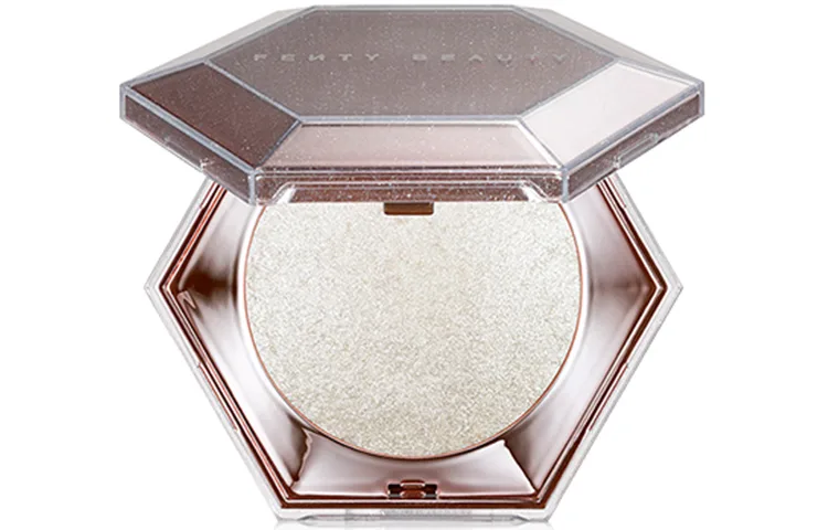 FENTY BEAUTY 3D пудра-хайлайтер для контуринга Natural Long Lasting No Transfer, 8 г, #Bubble Rose ROSE RAVE — фото 2