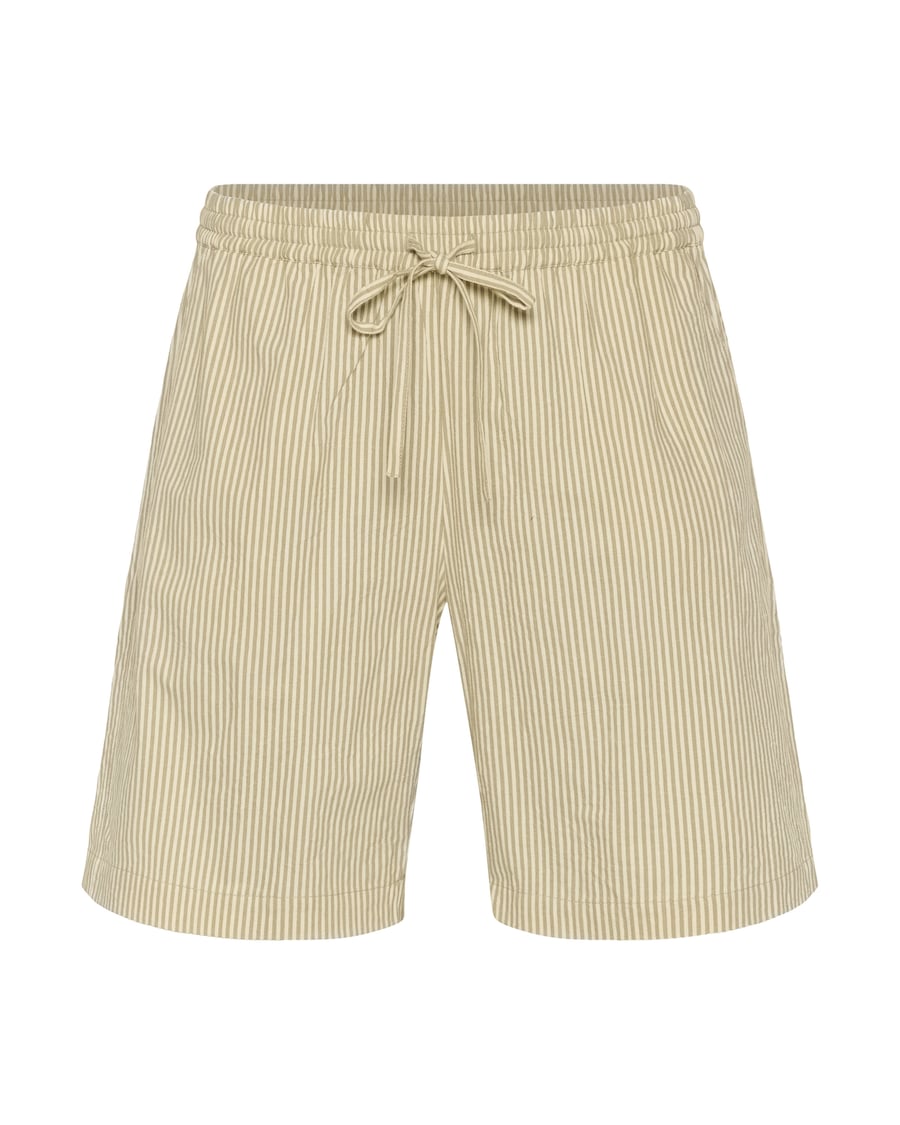 

Брюки свободного кроя KAFFE CURVE KCnana, экрю/темно-бежевый