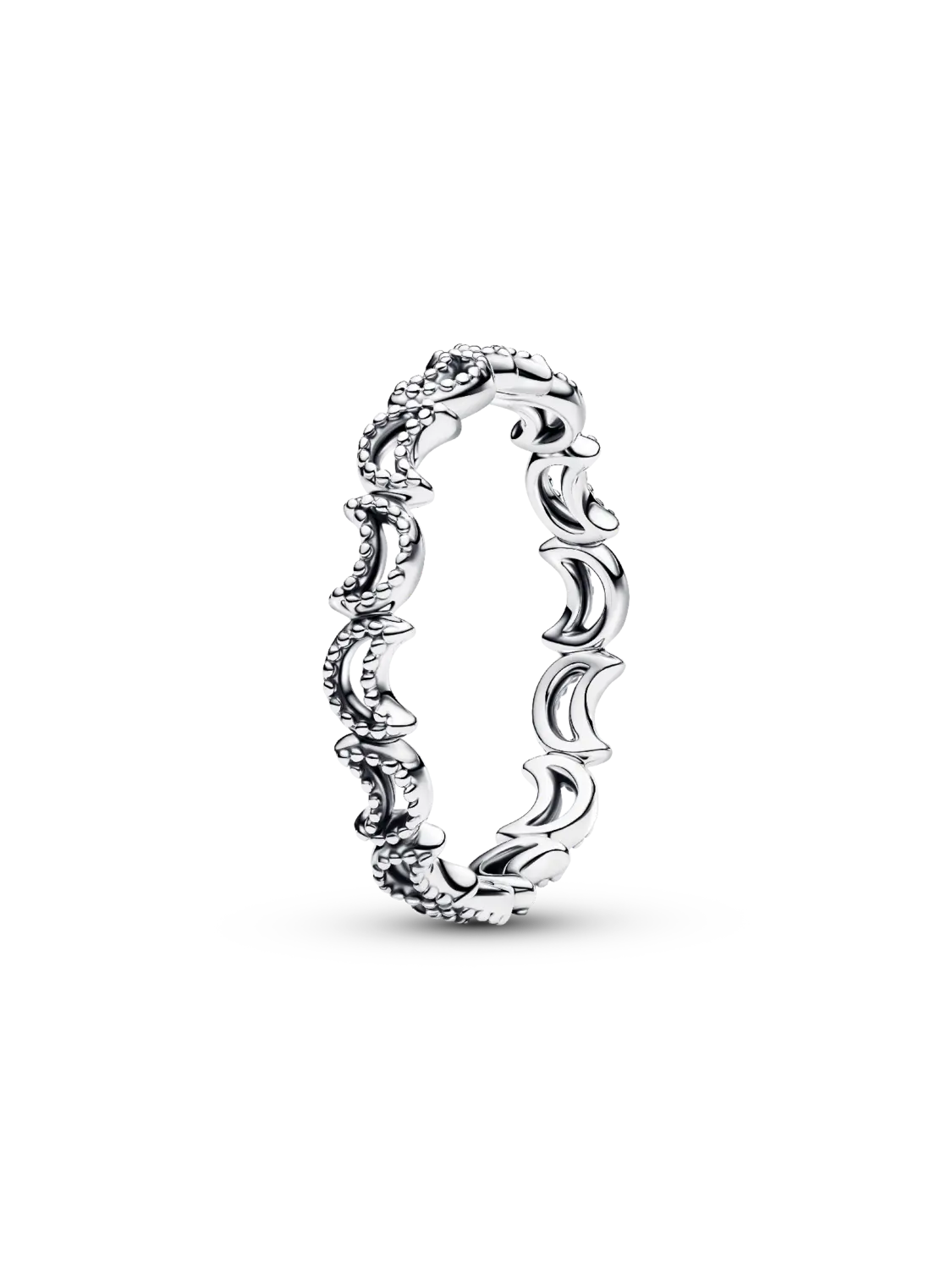 

Кольцо Полумесяц Pandora, серебро 925 пробы