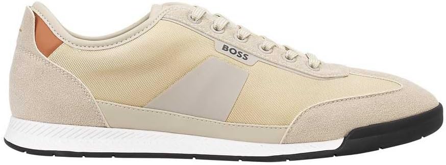 

Мужские кроссовки BOSS Mens NitanLowpnymith 10271652 01, светло-бежевый