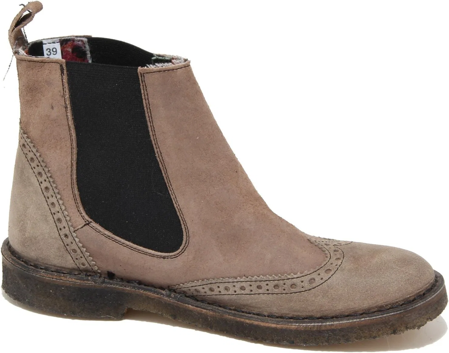 Ботинки 2336N Beatles Uomo WEG Pelle Marrone Man Shoes Boots, Brown — фото 2