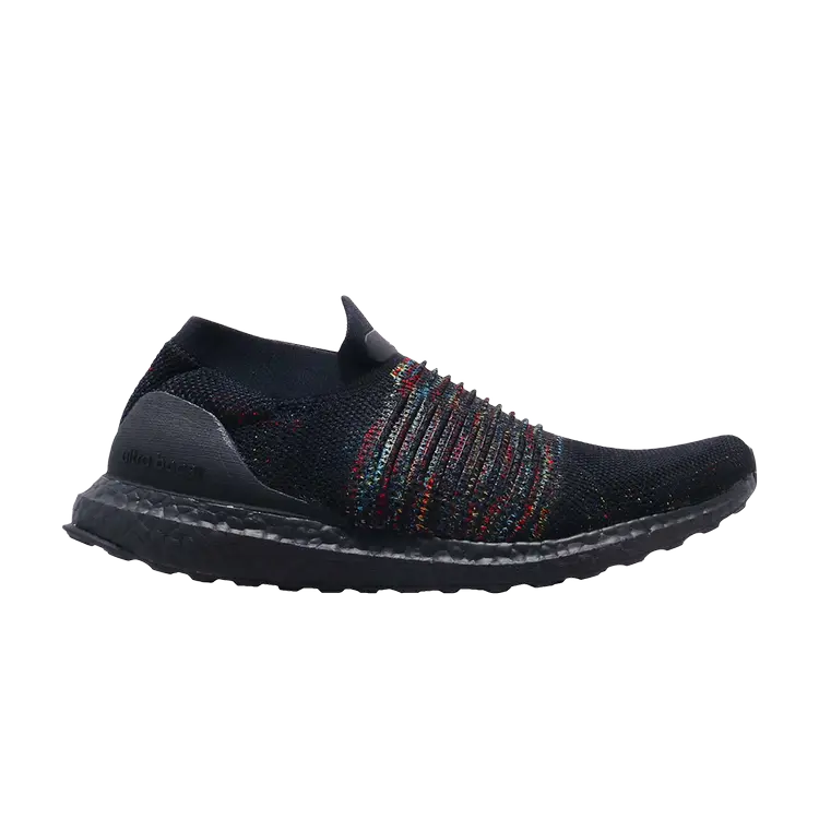 

Кроссовки Adidas UltraBoost Laceless 'Black Multi-Color', черный
