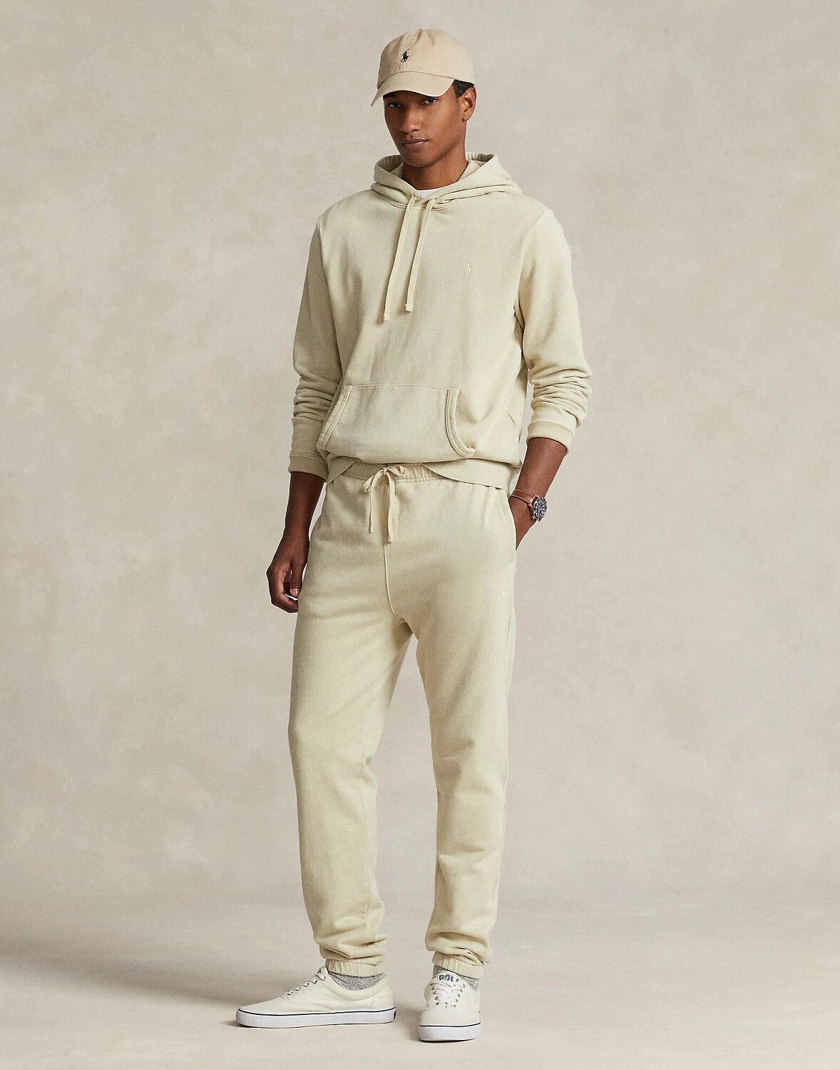 Брюки Polo Ralph Lauren, бежевый — фото 2