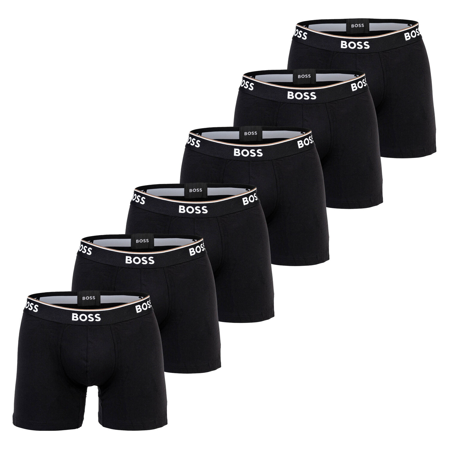 

Боксеры BOSS Boxershort 6 шт, черный