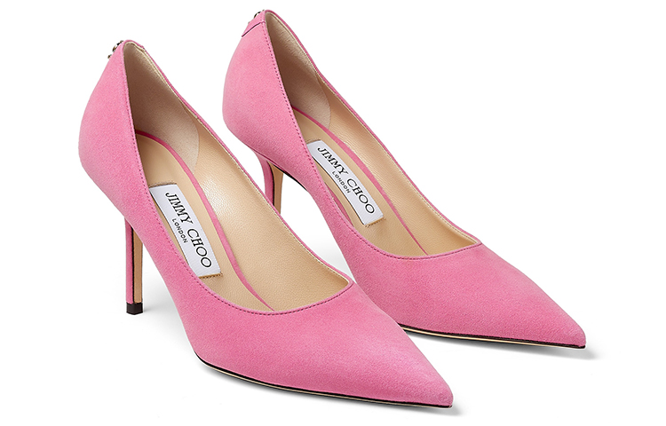 LOVE Slim Heel Высокие каблуки Женские Конфетно-розовые Jimmy Choo — фото 3