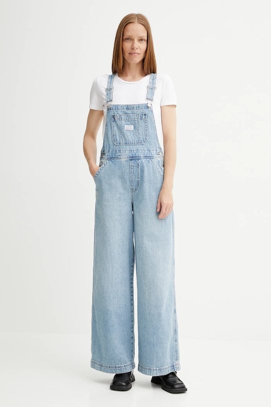 

Джинсовые комбинезон XL OVERALL Levi'S, синий