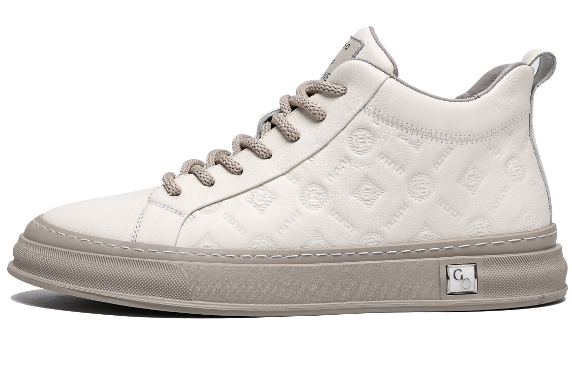 

Кроссовки C°BANNER Stylish Skateboarding Shoes Men Low-top White, белый