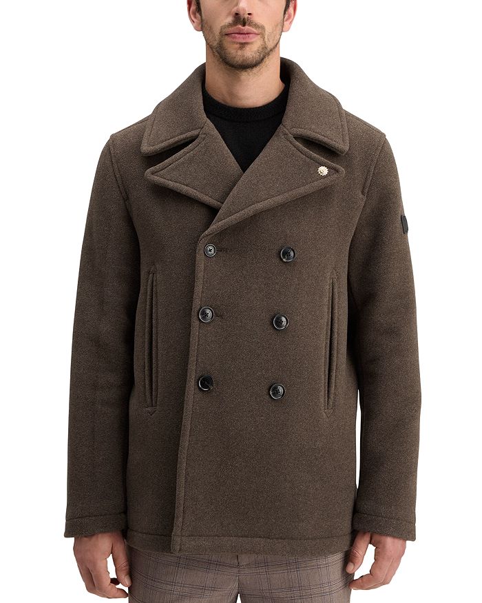

Двубортный бушлат Scotch & Soda, коричневый