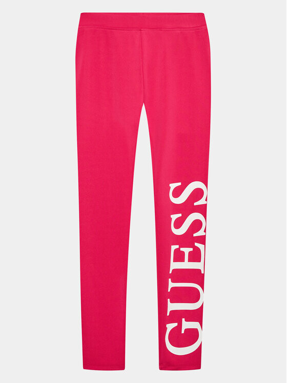 

Леггинсы узкого кроя Guess, розовый