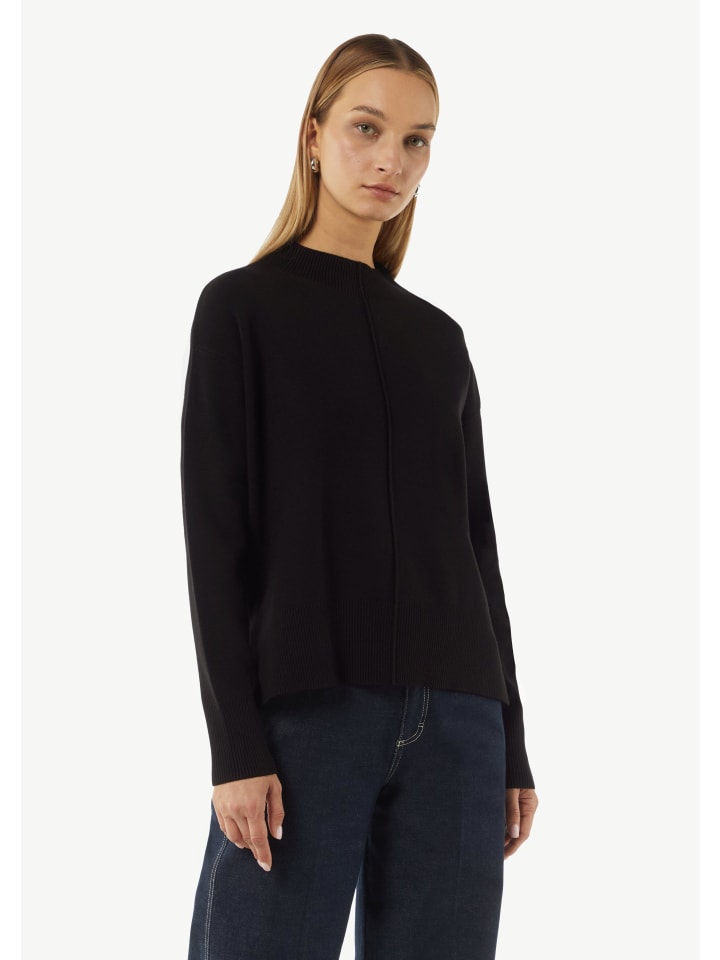 

Пуловер comma CI Strickpullover langarm, черный