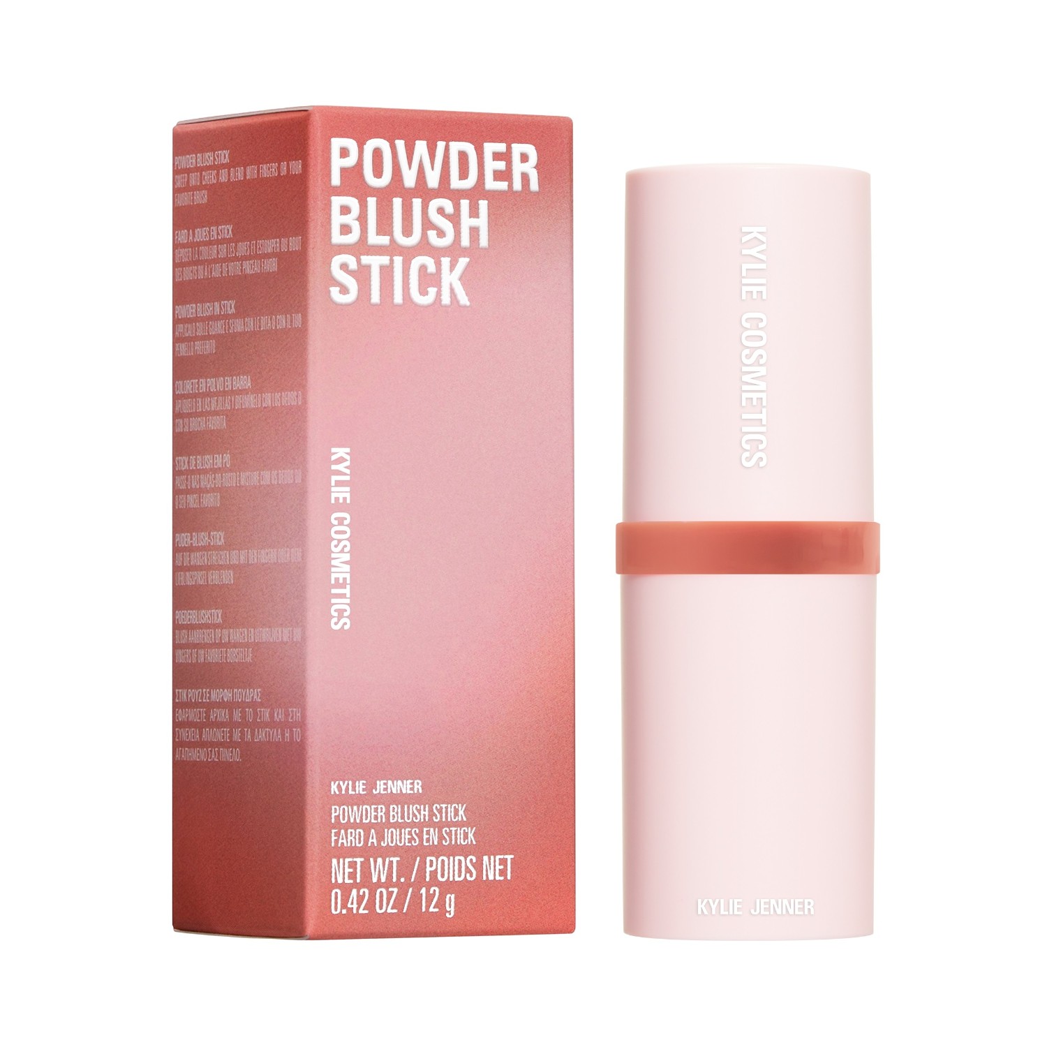 Румяна powder blush stick Kylie Cosmetics, 214 - play for keeps, вес 5 гр. — фото 2