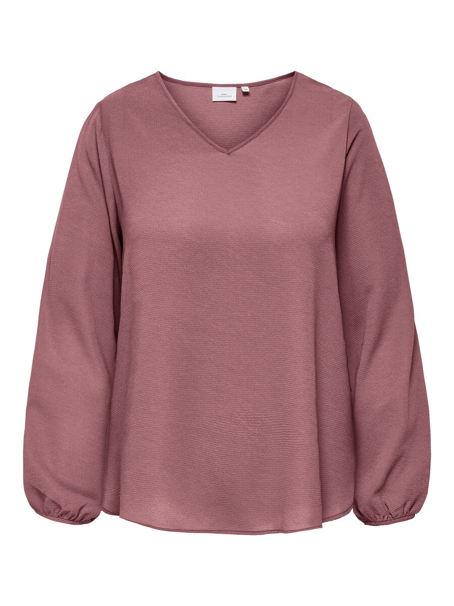 

Блуза ONLY Carmakoma CARVica, каштаново-коричневый