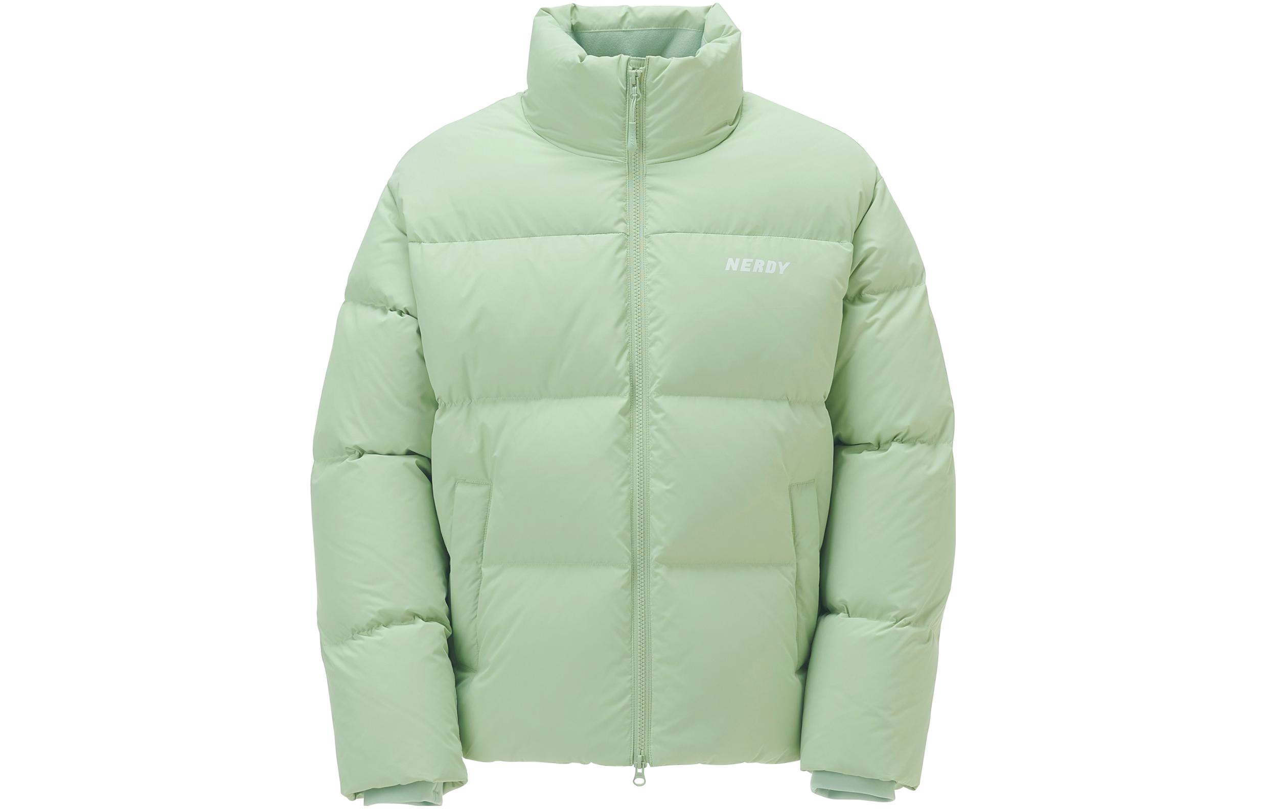 

Nerdy Зелёная унисекс пуховик, Green