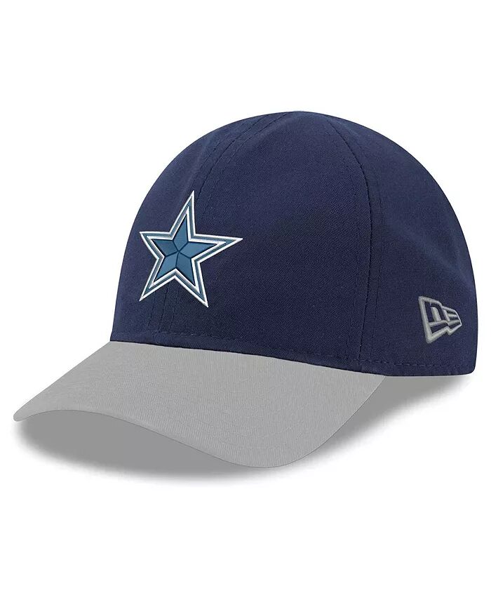 

Младенцы мальчики и девочки темно-синие, серебристые Dallas Cowboys My 1st 9TWENTY регулируемая шляпа New Era