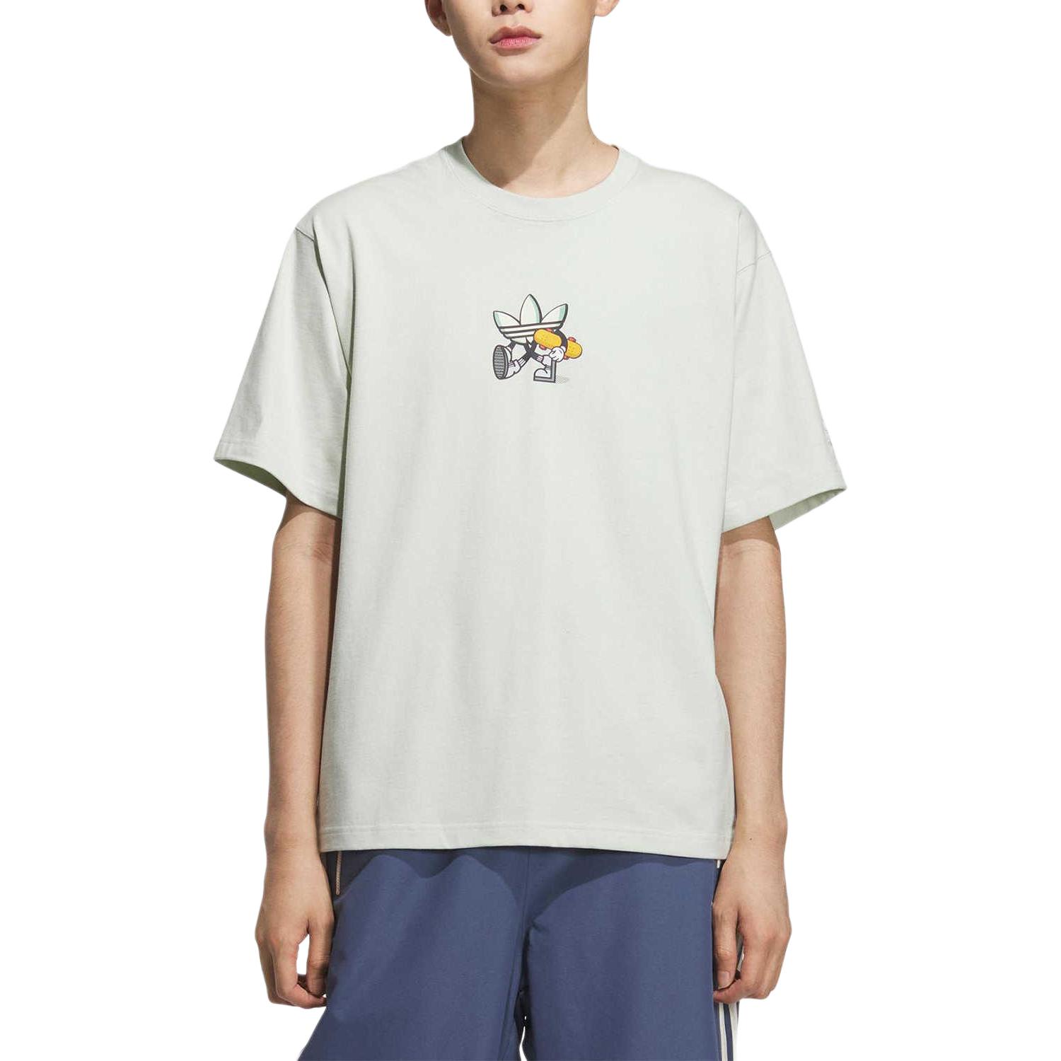 Adidas Originals Футболка Sportlife мужская серая — фото 3