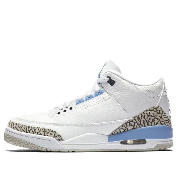 

Кроссовки 3 retro 'unc' Air Jordan, белый