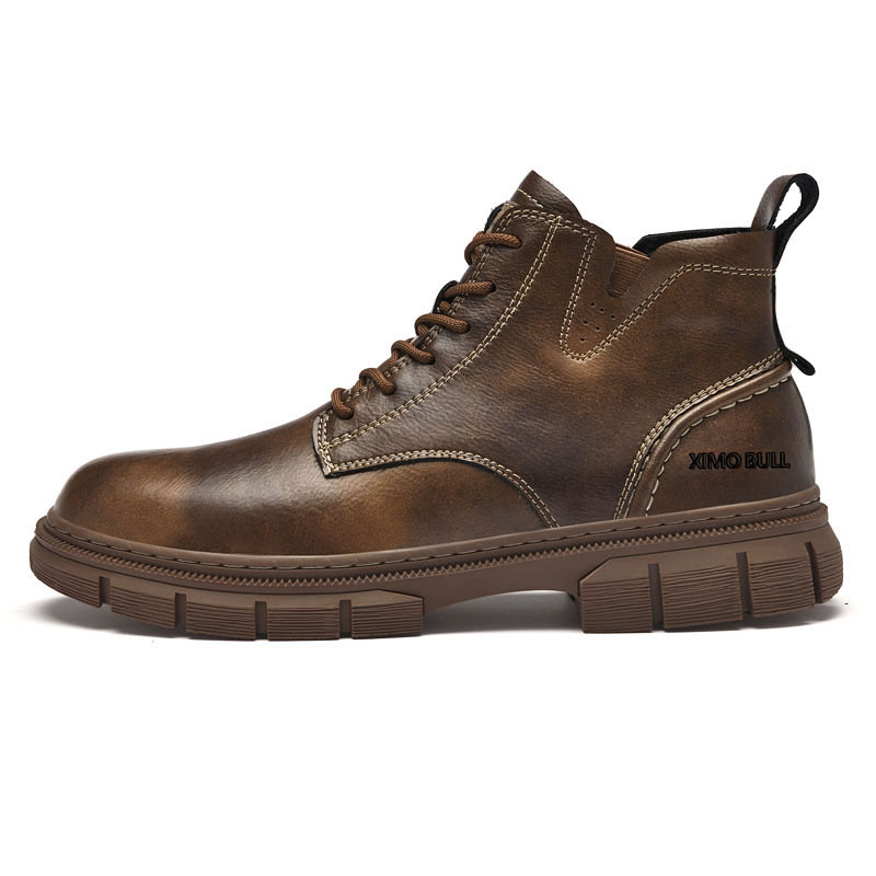 

Ботильоны 3 см мужские XIMO BULL, Dark Brown