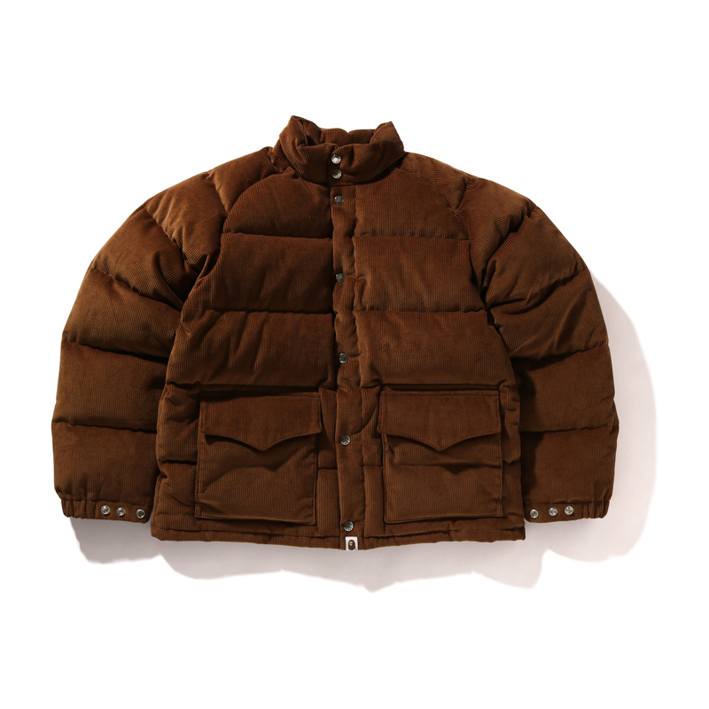 

A BATHING APE Пуховик FW24 мужской, Coffee BWX