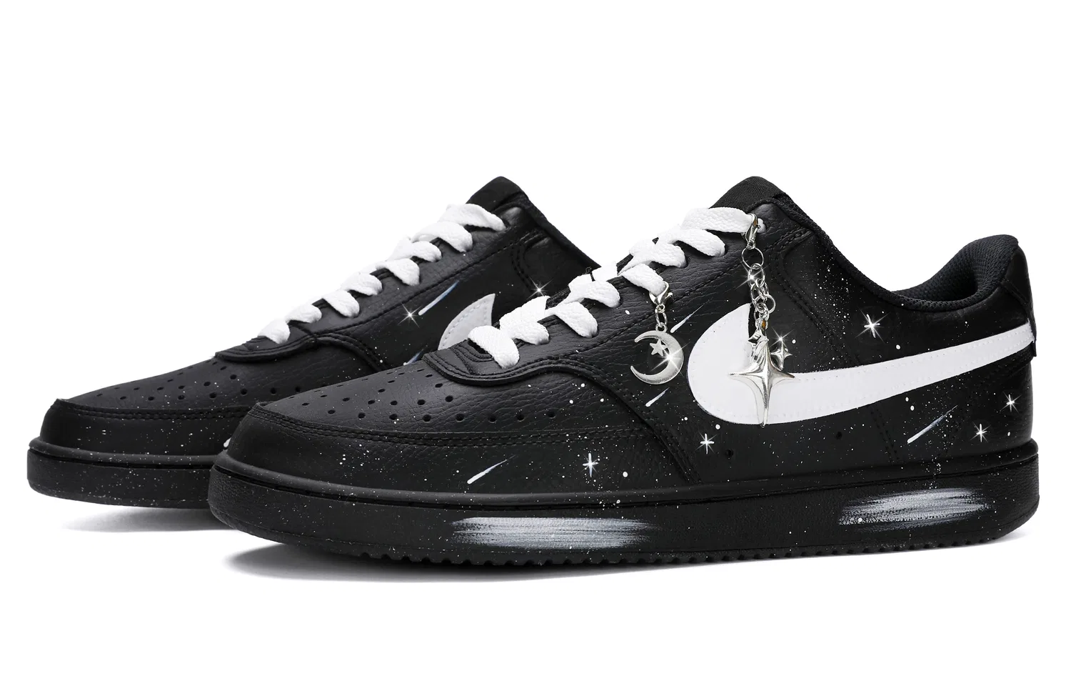 Кеды Nike Court Vision Low Black — фото 4