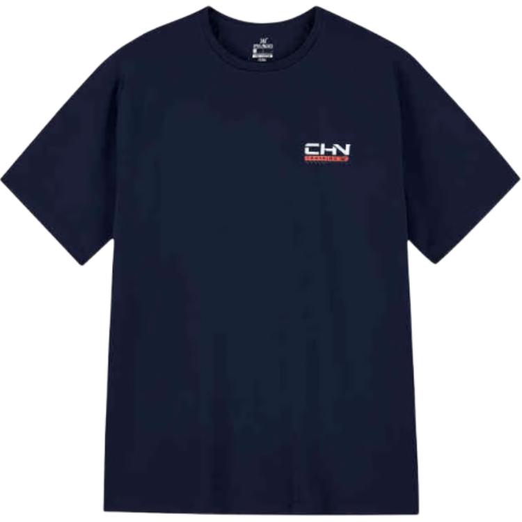 

361° Футболка мужская темно-синяя с круглым вырезом, умеренно прямого кроя