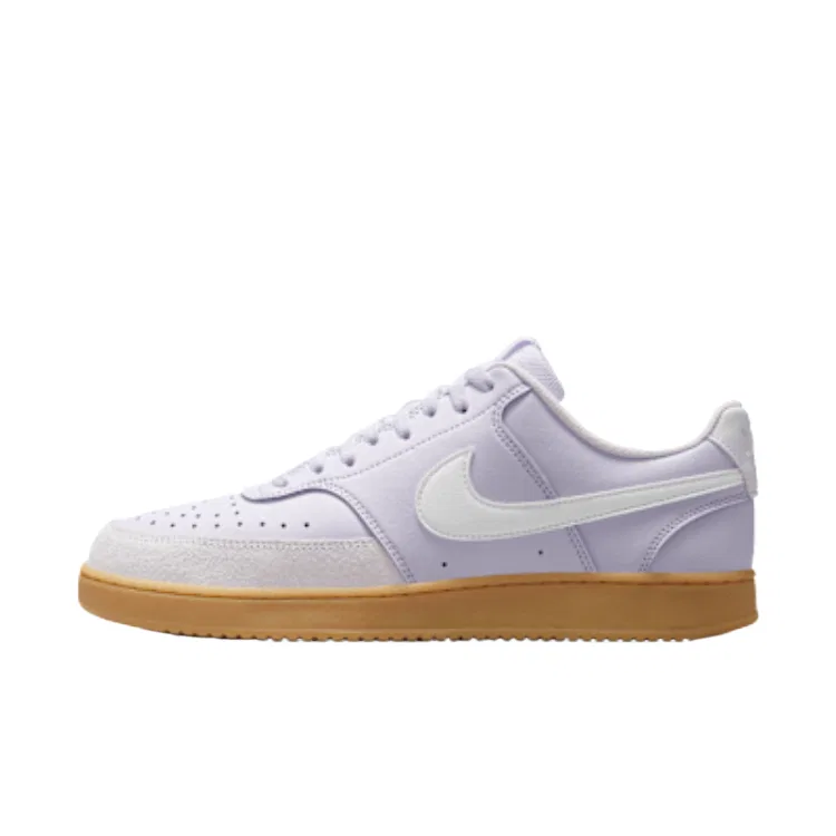 Кроссовки кожаные Nike Purple