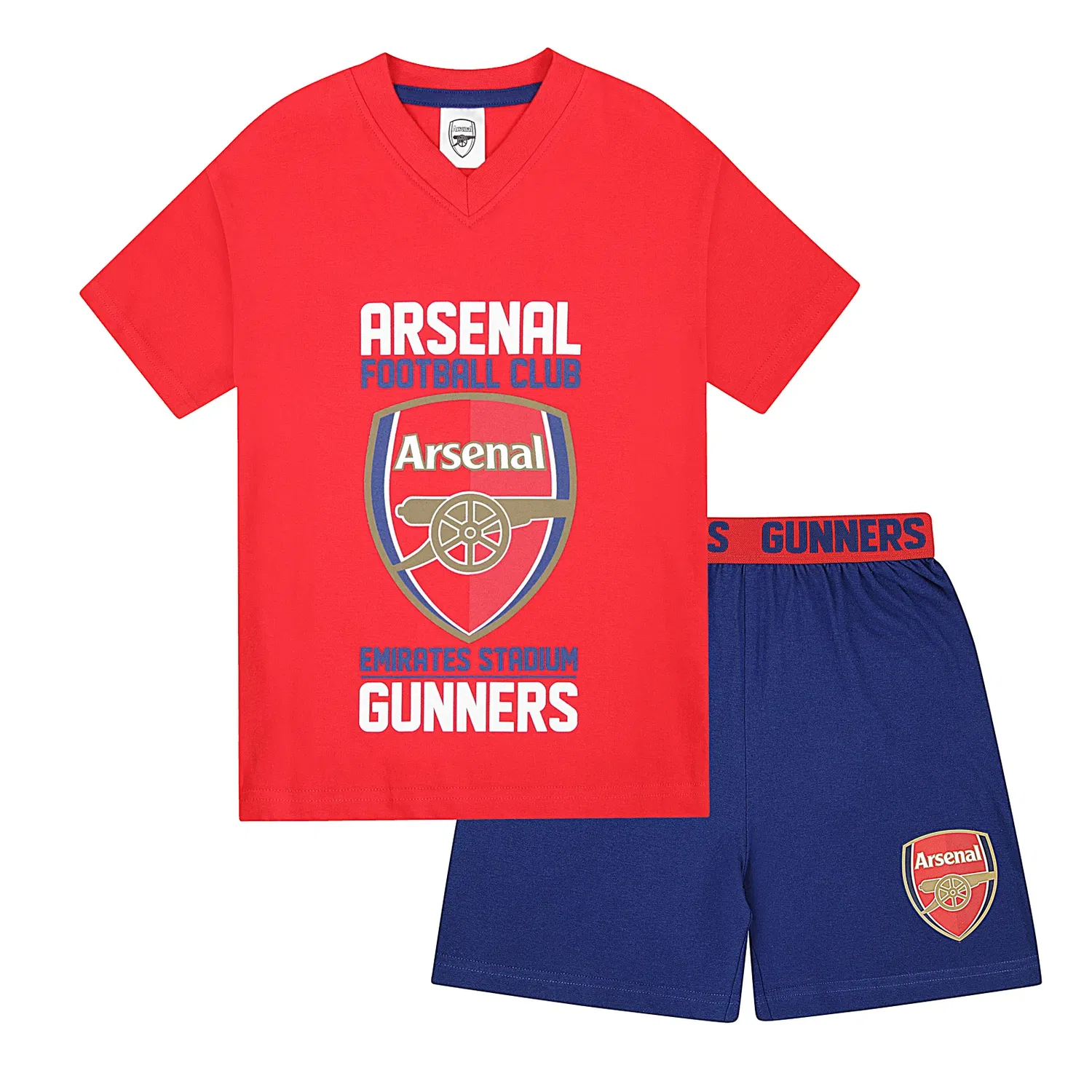 Детская пижама с шортами Arsenal FC, светло-красный