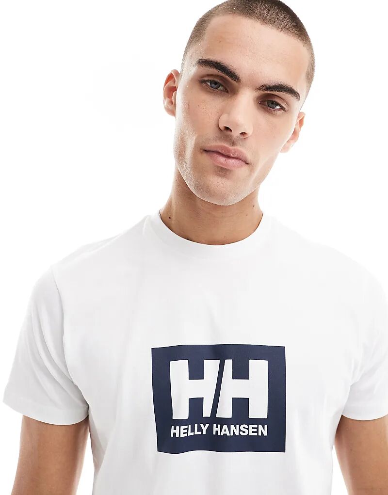 

Футболка Hh box белого цвета Helly Hansen