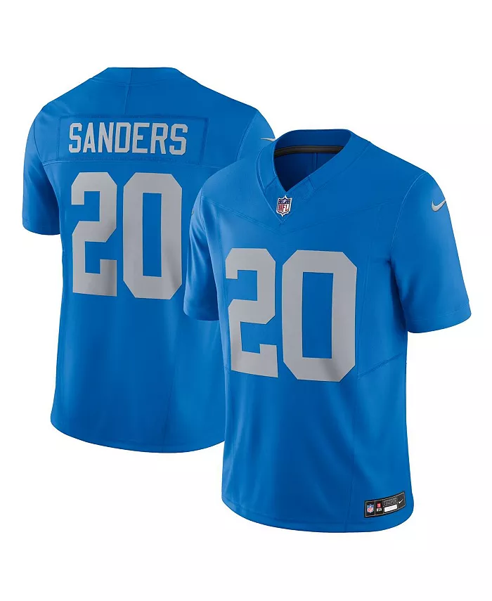 

Мужская альтернативная лимитированная джерси Detroit Lions Vapor F.U.S.E. Barry Sanders Nike, синий