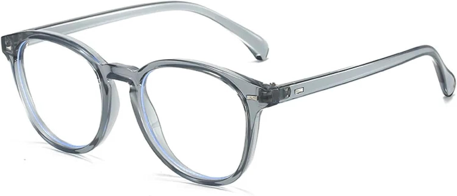 

Солнцезащитные очки с защитой от УФ-излучения UV400 | Женские овальные очки с прозрачными линзами цвета «океан» для занятий спортом на открытом воздухе и вождения DSVIGF, Grey Clear