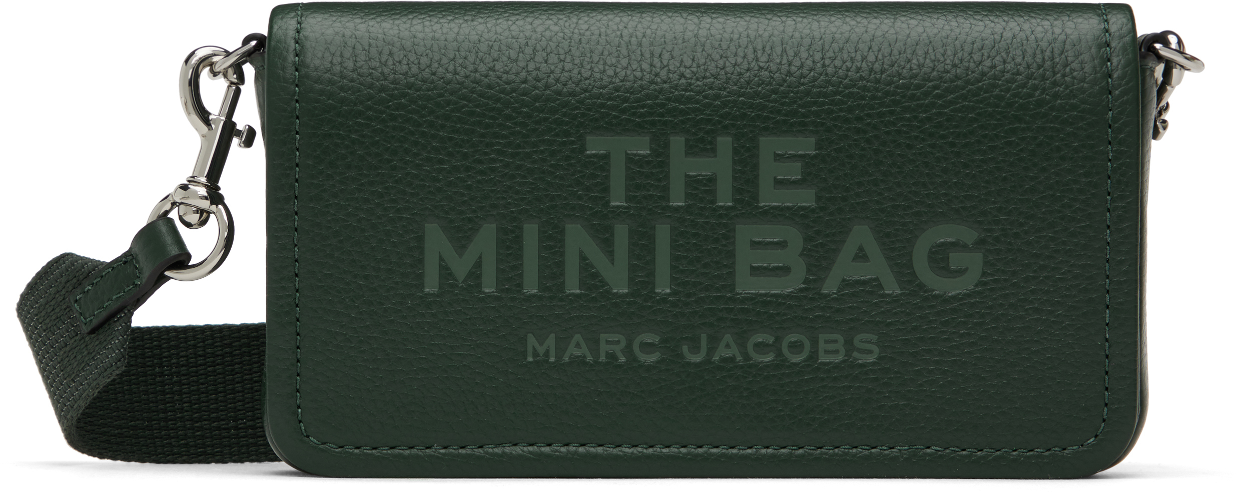

Сумка цвета хаки «The Leather Mini» Marc Jacobs