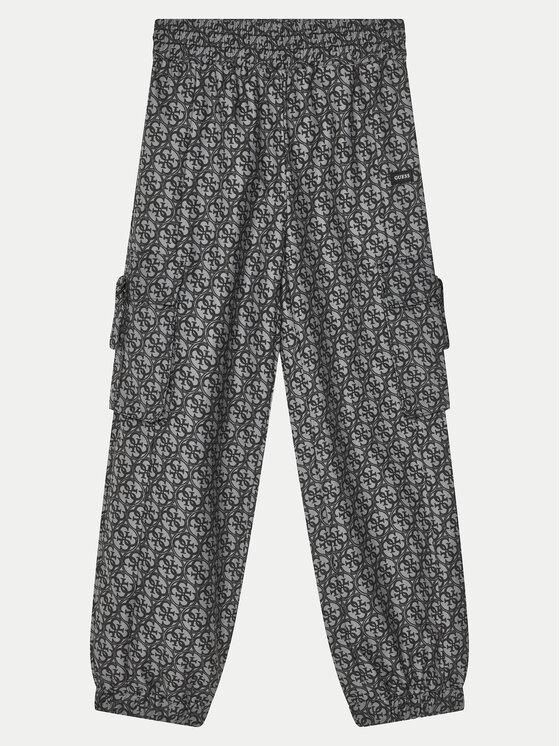 

Брюки карго Guess, черный