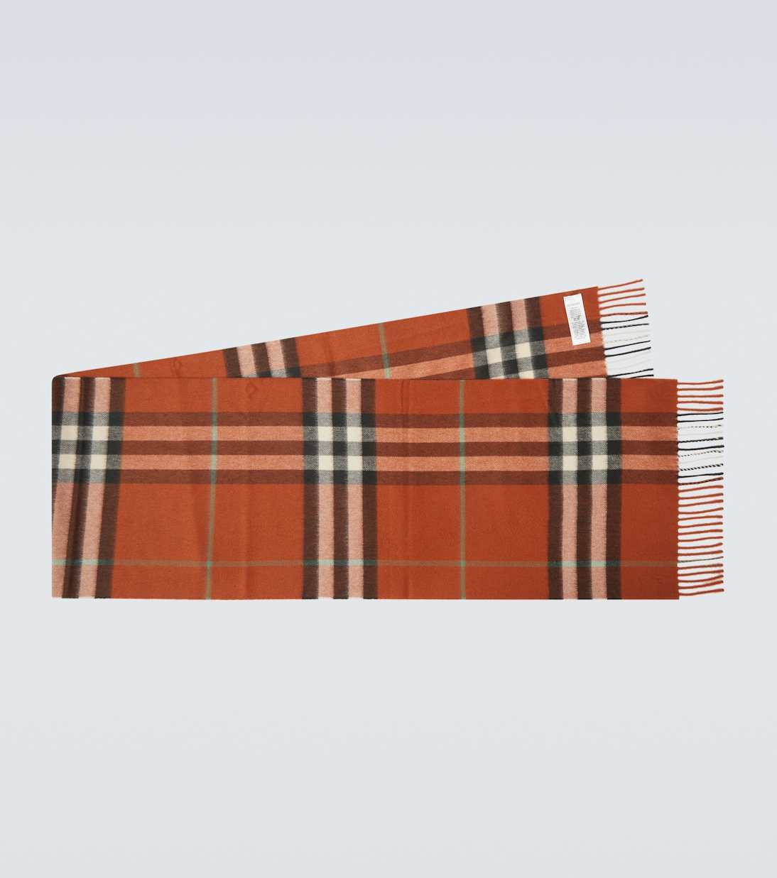 

Шарф из кашемира Check Burberry, Brick