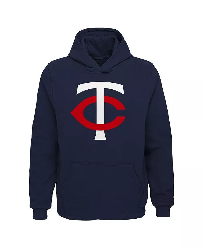 

Толстовка с капюшоном и логотипом команды Minnesota Twins для больших мальчиков и девочек Outerstuff