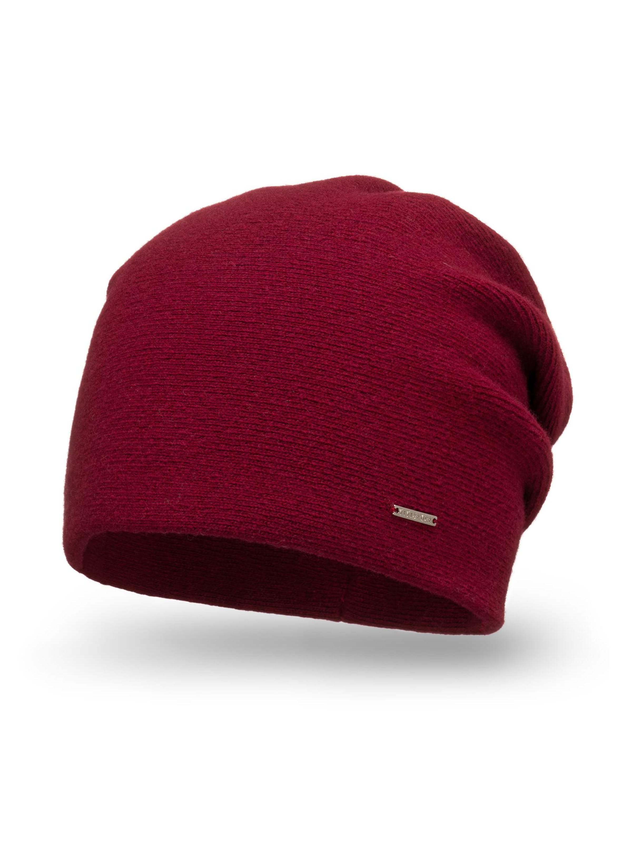 

Vivisence Шапка '7085' в бордовом цвете